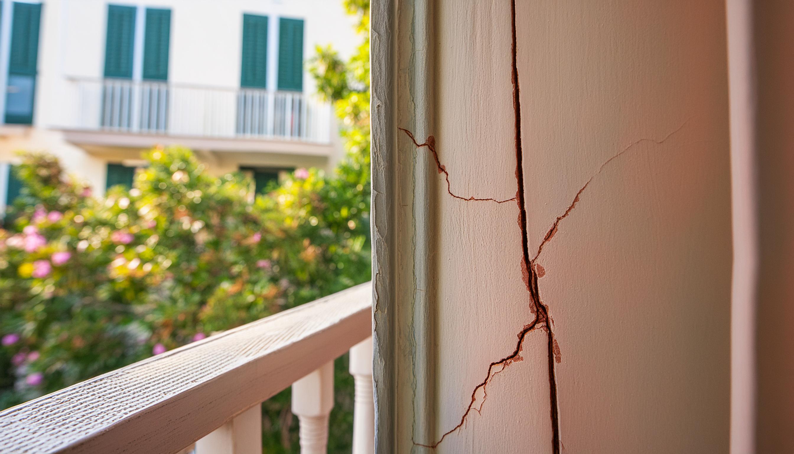 Types of Balcony Cracks and Their Impact on Structural Safety​